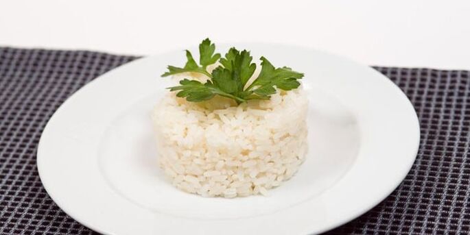 Soðin hrísgrjón án salts